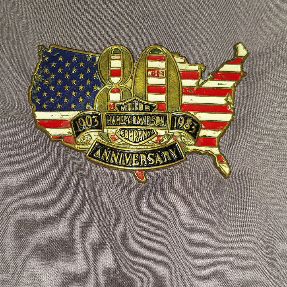 Harley-Davidson 90th Anniversary Pin